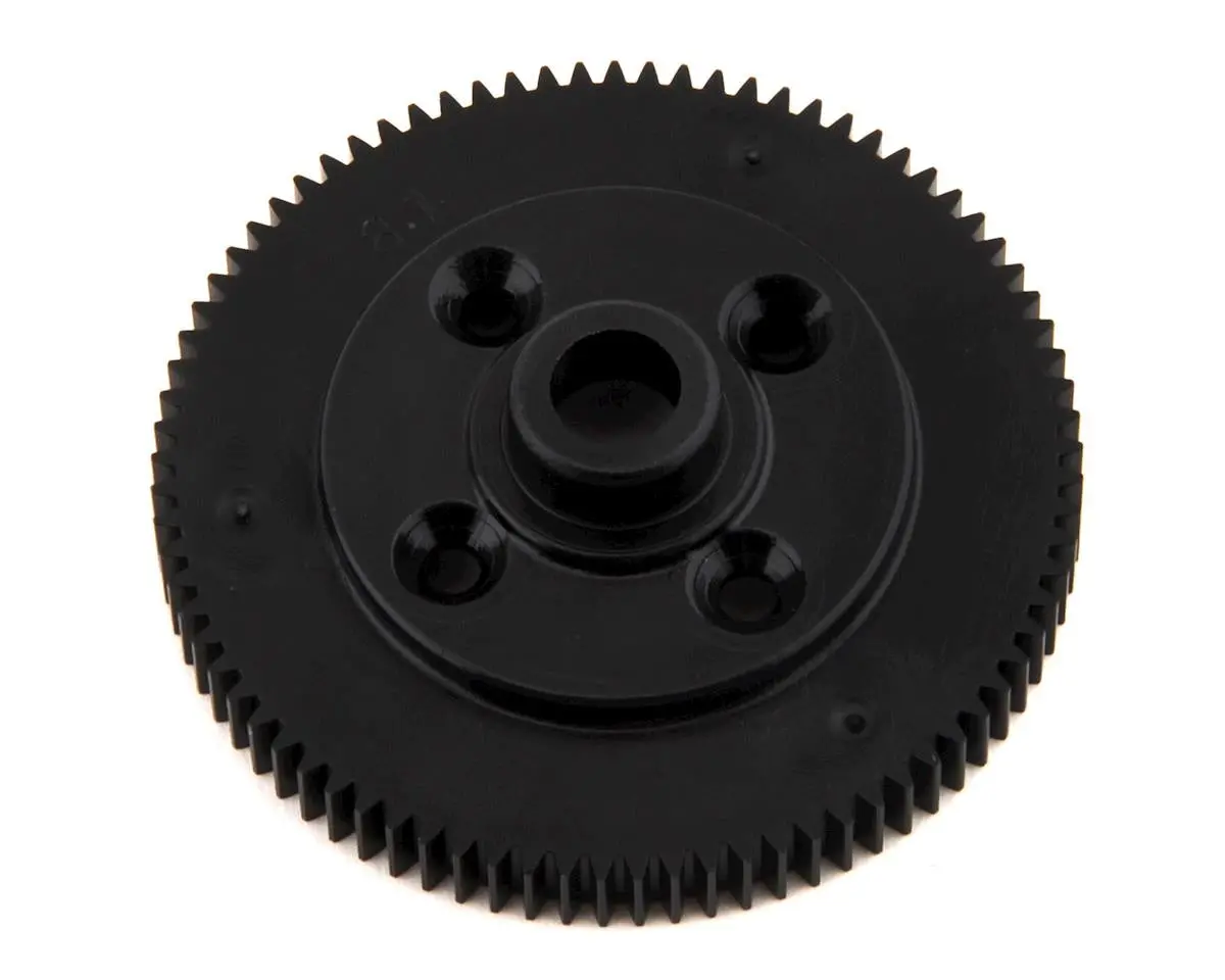 Tekno Tkr6522b Spur Gear (Revised Material, 81T, 48Pitch, Black, Eb410.2) 1