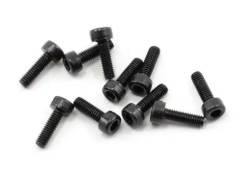 Protek Rc Ptk-H-1101 2.5X8mm Cap Head Cap Screws (10) 2