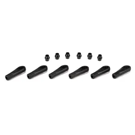 Losi Losa6044 Heavy Duty Captured Rod Ends & Balls 1