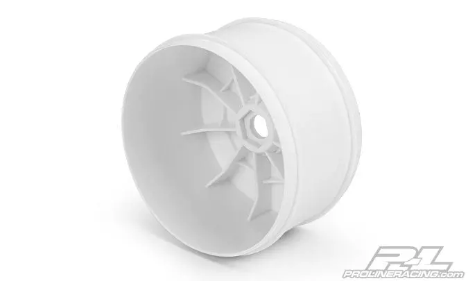 Pro-Line 2800-04 White Velocity Vtr 4.0" Zero Offset Monster Truck Rims (4) 1