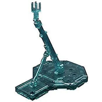 Bandai 156776  (Sparkle Clear) Green Action Base1 Display Stand 1/100 1