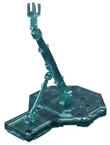 Bandai Action Base 1 Clear Display Stand (1/100 Scale), Green 1