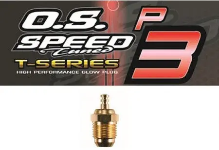 O.S. 71642720 P3 Gold Turbo Glow Plug "Ultra Hot"  Osmg2695 1