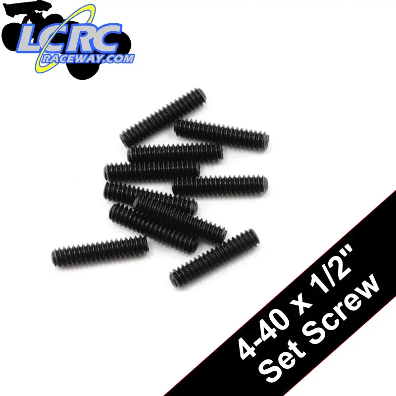 Protek Rc Ptk-H-9005 4-40 X 1/2" "High Strength" Cup Style Set Screws (10) 1