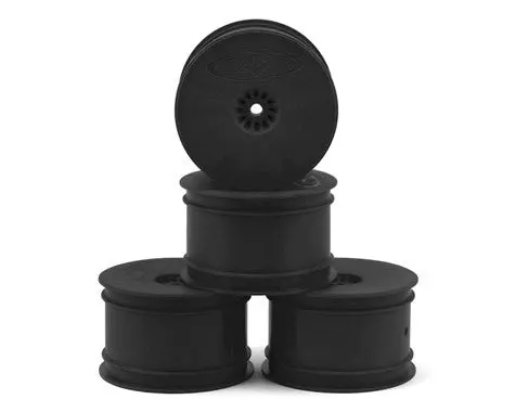 De Racing Der-Sb4-Arb Speedline 2.2 1/10 Buggy Rear Wheels (4) (B6/B64/22/22-4) (Black) 1