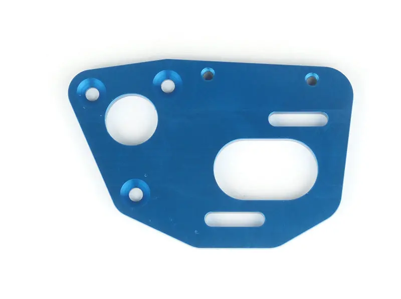 Custom Works 4496 Aluminum Motor Plate For V2 Laydown Transmission 1