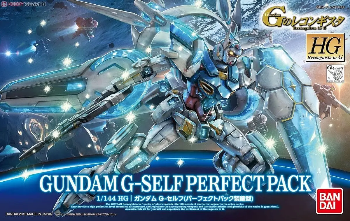 Bandai 200636: #17 Gundam G-Self With Perfect Pack "Gundam Reconguista 1