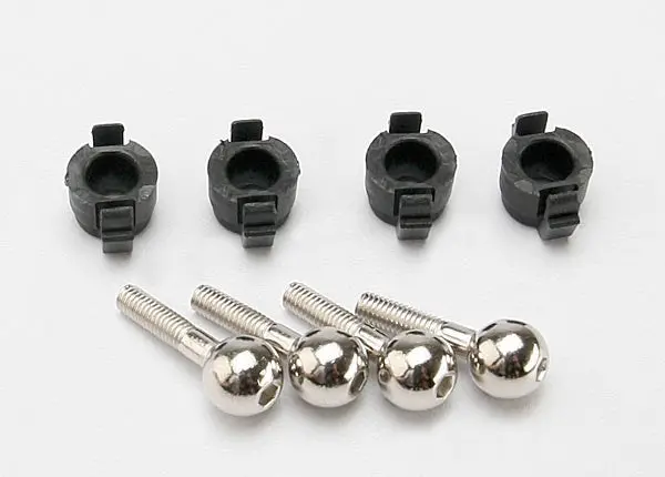 Traxxas 7033 Pivot Balls (4)/ Pivot Ball Caps (4) 0.03 1
