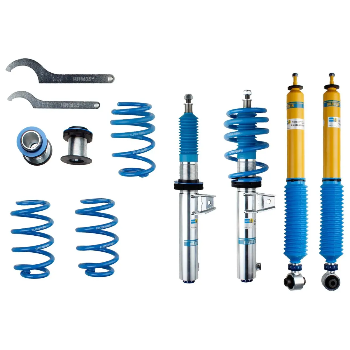 Bilstein Coilover Kit | B16 Pss10 • Mqb/Mqbevo A3/S3/Rs 3 8V/8Y, Gti/R Mk7/Mk8 1