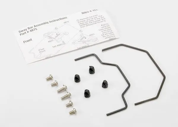 Traxxas 4875 - Sway Bar Set (Front/ Rear) 1