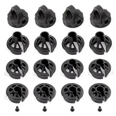 Team Associated 91814 B6.1 Shock Caps And Spring Cups 1