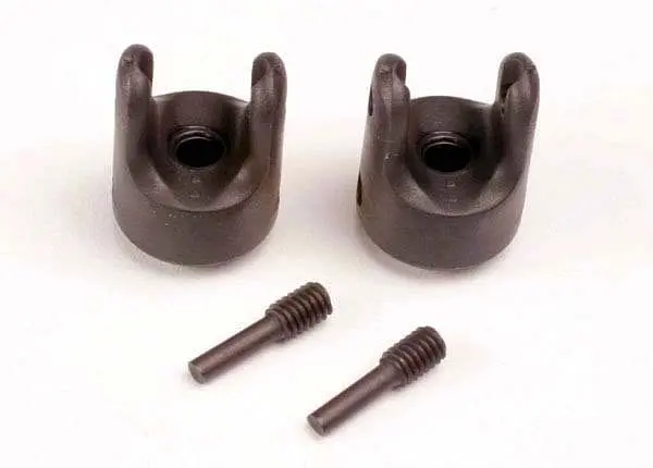 Traxxas 4928X - Differential Output Yokes (Heavy Duty) (2)/ Set Screw Yoke Pins, M4/10 (2) 1