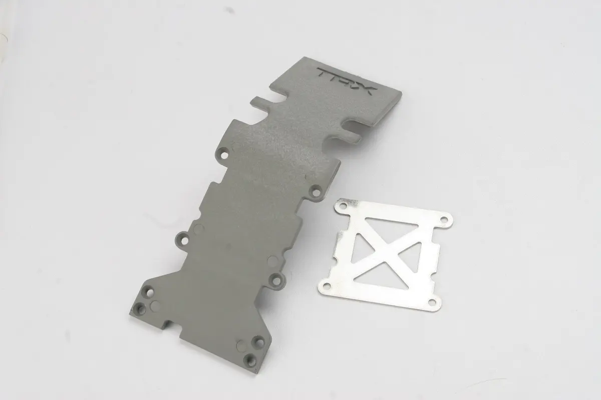 Traxxas 4938A - Skidplate, Rear Plastic (Grey) 1