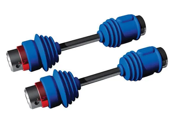 Traxxas 4949R - Driveshafts, Center, T-Maxx® (Steel Constant-Velocity) Front (1)/ Rear (1) 1