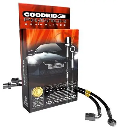 Goodridge 08-13 Bmw 128I/135I/335I Phantom Stainless Steel Brake Lines 1