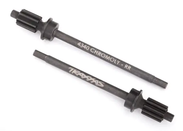 Traxxas 8061 Axle Shaft, Rear, Heavy Duty (Left & Right)/ Portal Drive Input Gear, Rear (Machined) 0.142 1