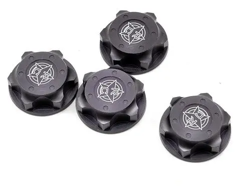 Tekno Tkr5116c Wheel Nuts (Rc Logo, 17Mm, Serrated, M12x1.0, 4Pcs) 1