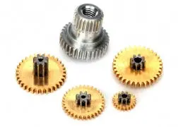 Traxxas 2064X Gear Set, Metal (For 2065X Waterproof Sub-Micro Servo) 0.034 1