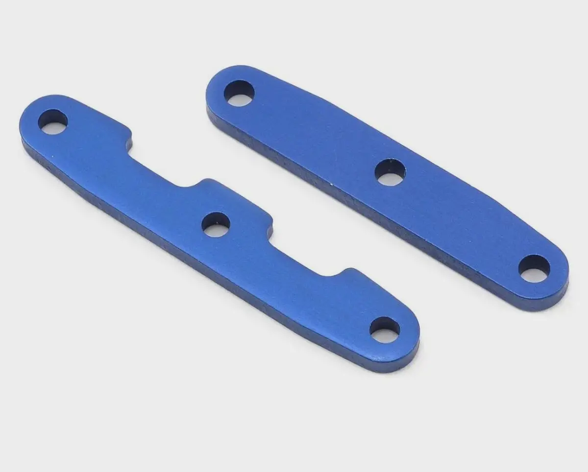 Traxxas 6823 Bulkhead Tie Bars, Front & Rear, Aluminum (Blue-Anodized) 0.02 1