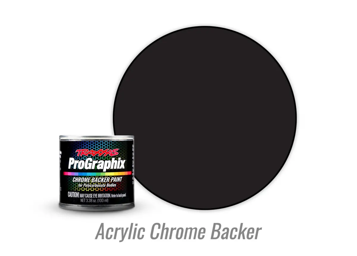 Traxxas 5044 Backing Paint, Prographix™, Black, Acrylic (100Ml) 1