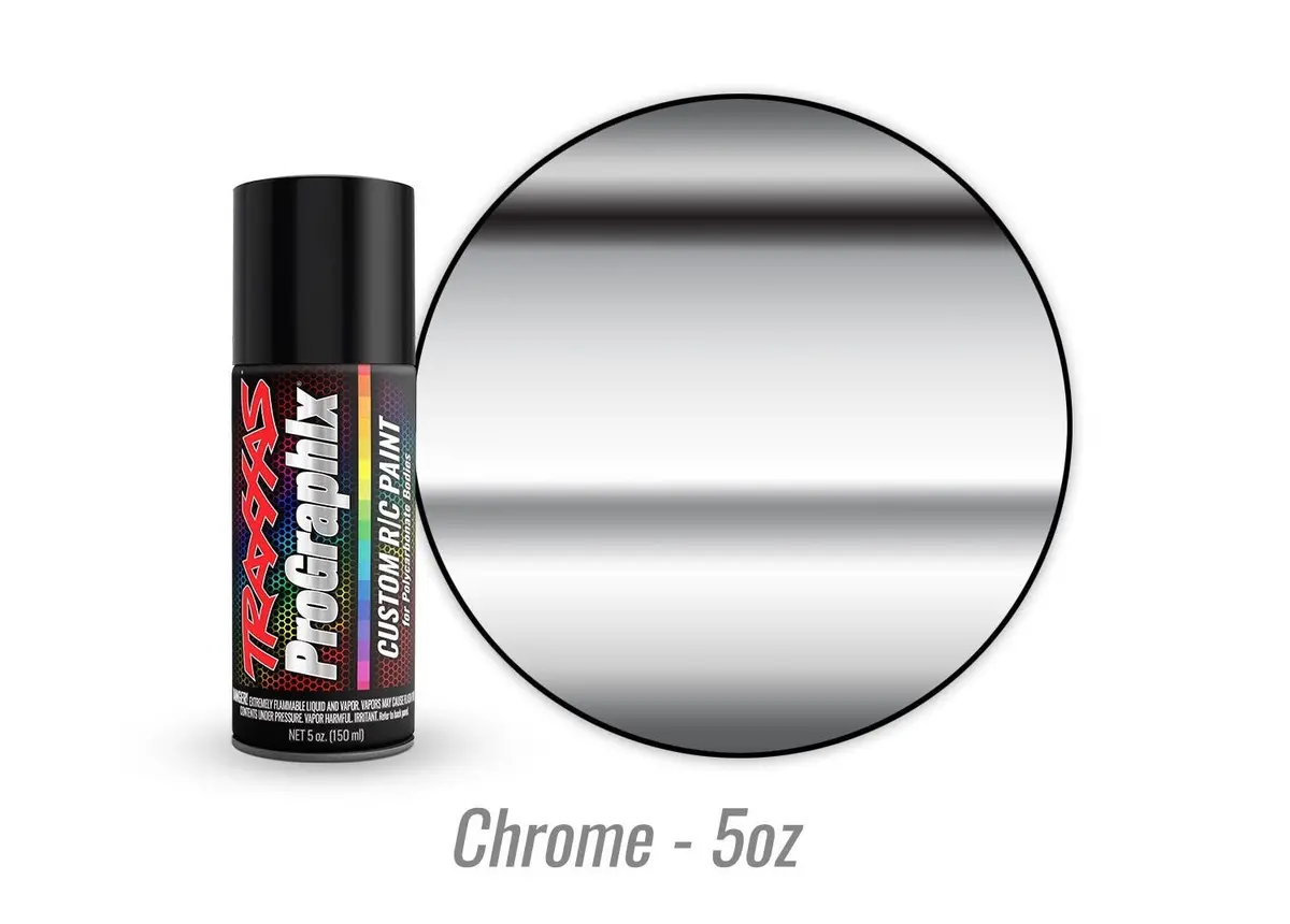 Traxxas 5046 Body Paint, Prographix™, Chrome (5Oz) 1