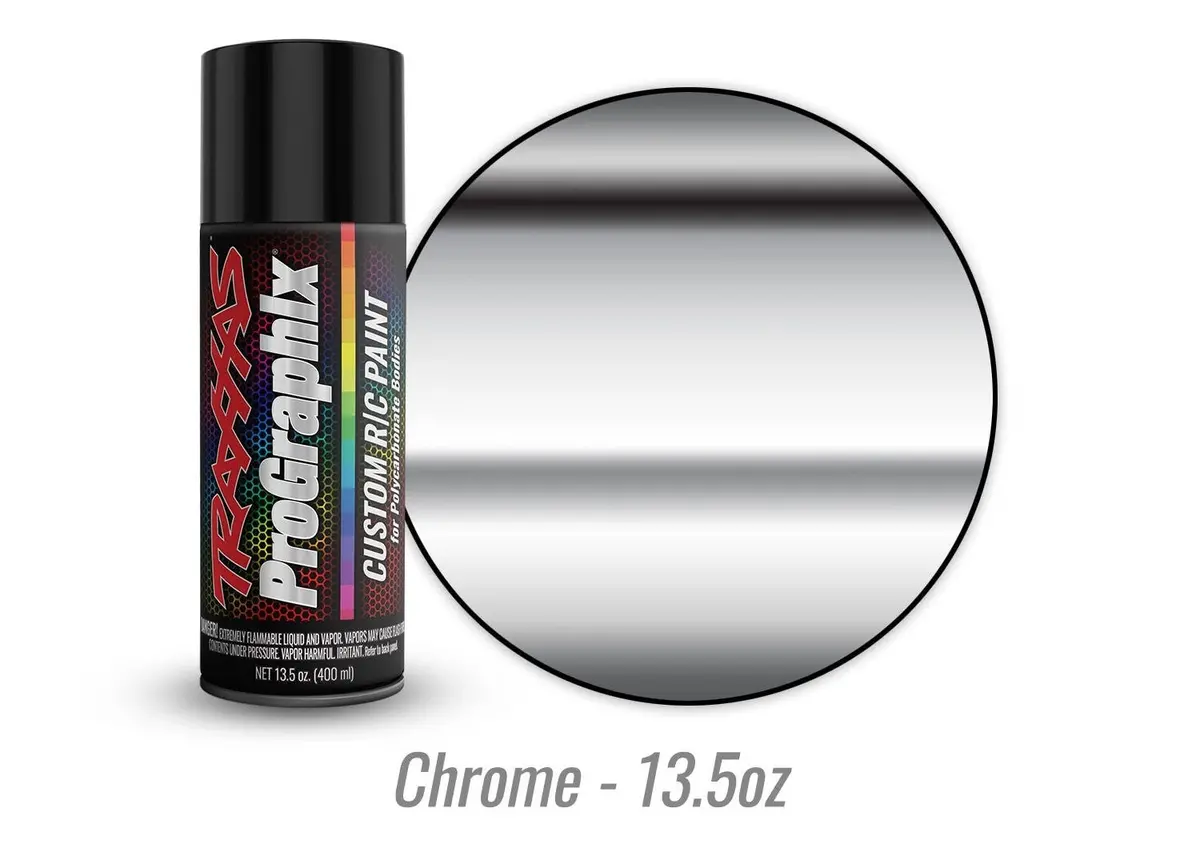 Traxxas 5046X Body Paint, Prographix™, Chrome (13.5Oz) 1
