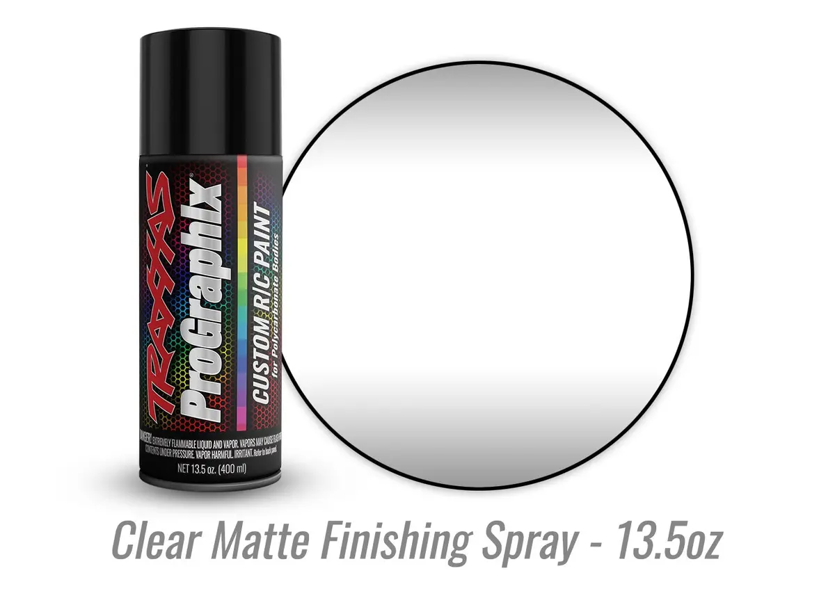 Traxxas 5047X Body Paint, Prographix™, Matte Finishing Spray (13.5Oz) 1