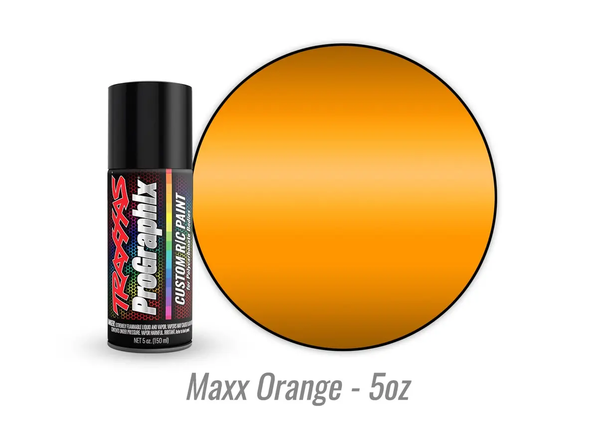 Traxxas 5051 Body Paint, Prographix™, Maxx® Orange (5Oz) 1