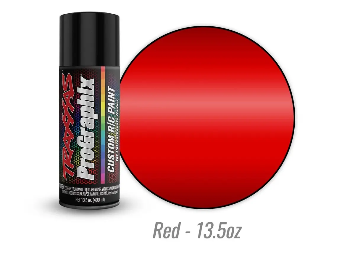 Traxxas 5057X Body Paint, Prographix™, Red (13.5Oz) 1