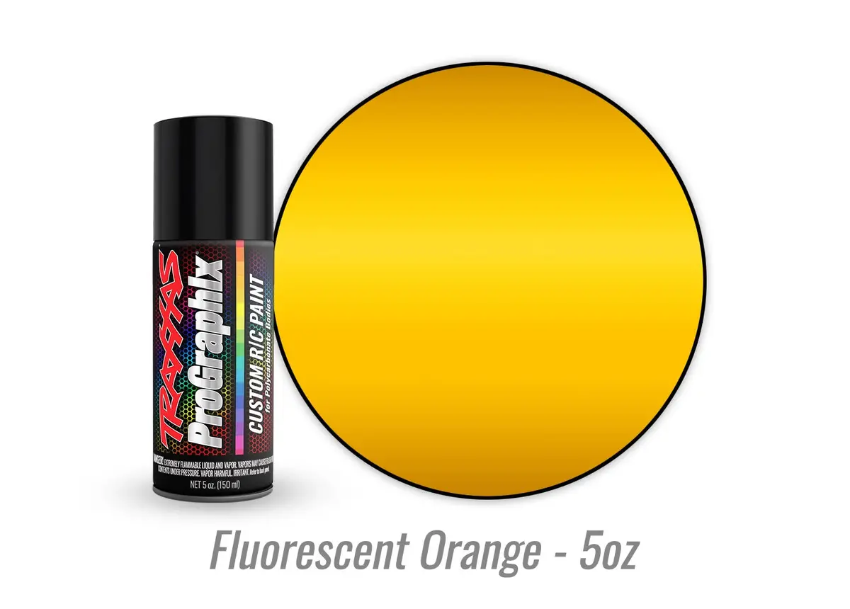 Traxxas 5061 Body Paint, Prographix™, Fluorescent Orange (5Oz) 1