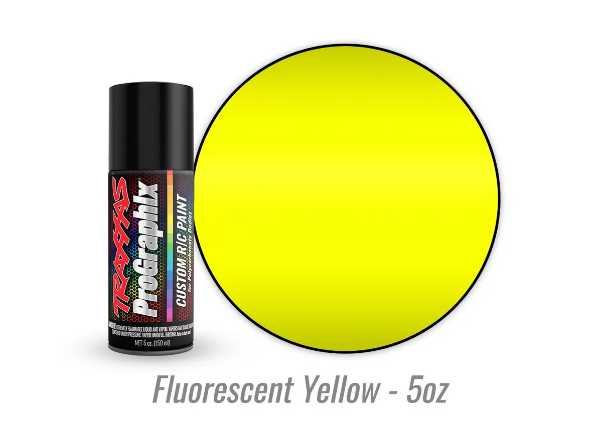 Traxxas 5063 Body Paint, Prographix™, Fluorescent Yellow (5Oz) 1