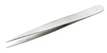 50631C Model Master Straight Tweezers 1