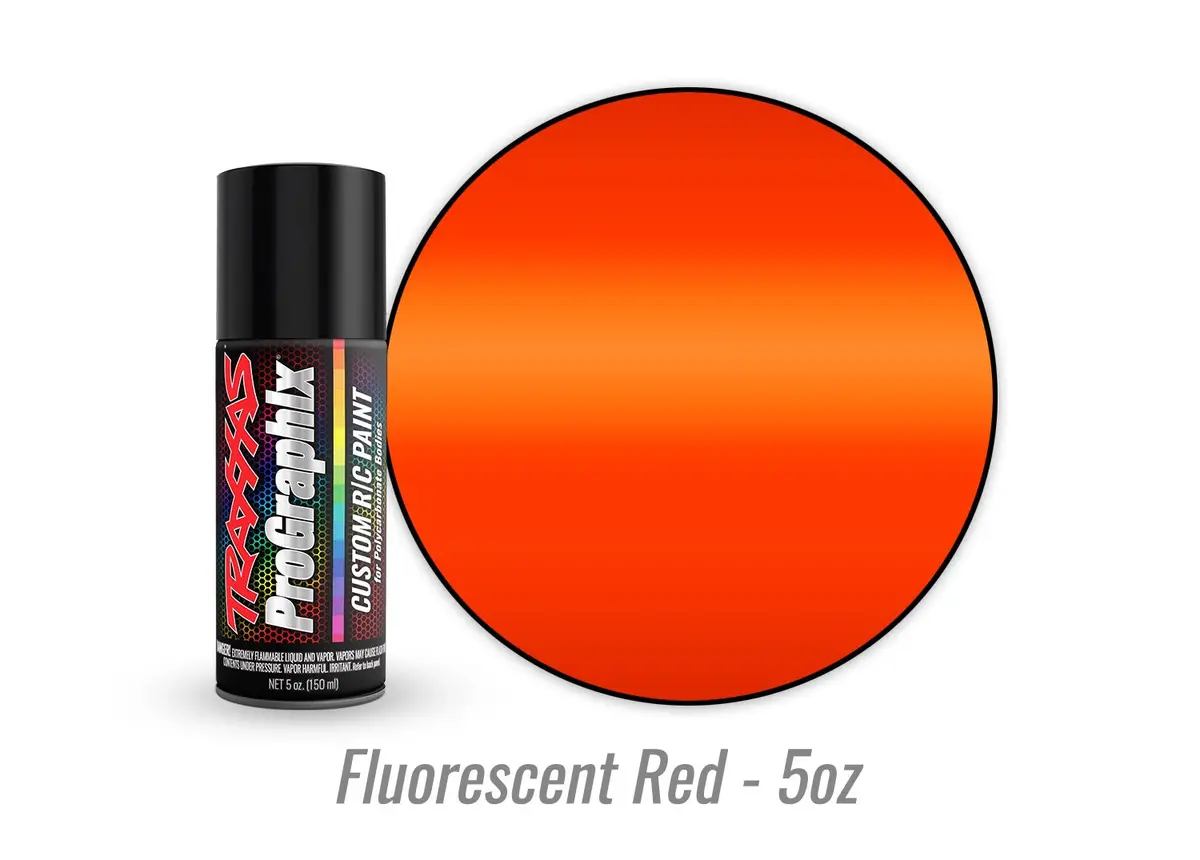 Traxxas 5067 Body Paint, Prographix™, Fluorescent Red (5Oz) 1