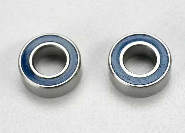 Traxxas 5115 - Ball Bearings, Blue Rubber Sealed (5X10x4mm) (2) 1