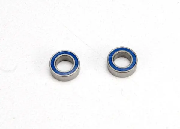 Traxxas 5124 - Ball Bearings, Blue Rubber Sealed (4X7x2.5Mm) (2) 1