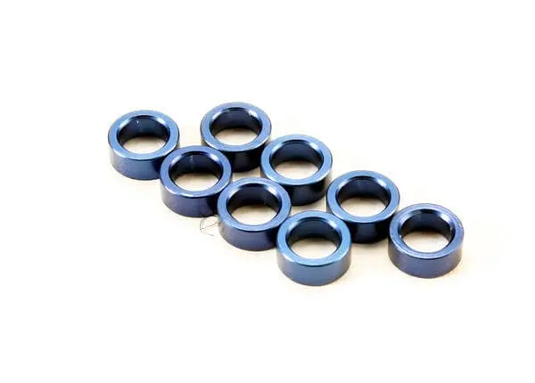 Traxxas 5133A - Spacer, Pushrod (Aluminum, Blue) (Use With 5318 Or 5318X Pushrod And 5358 Progressive 2 Rockers) (8) 1