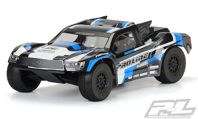 Pro-Line 3458-17 Flo-Tek Pre-Cut Fusion Short Course Body (Clear) (Slash, Slash 4X4, Sc5m, 22Sct) 1