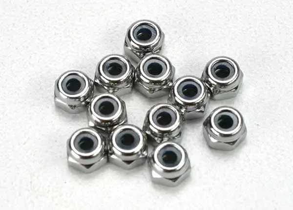 Traxxas 5158 - Nuts, 2.5Mm Nylon Locking (12) 1