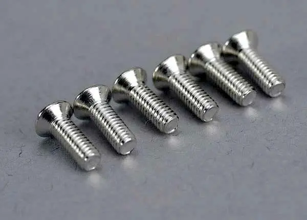 Traxxas 5169 - Screws, 2.6X8mm Countersunk Machine (6) 1