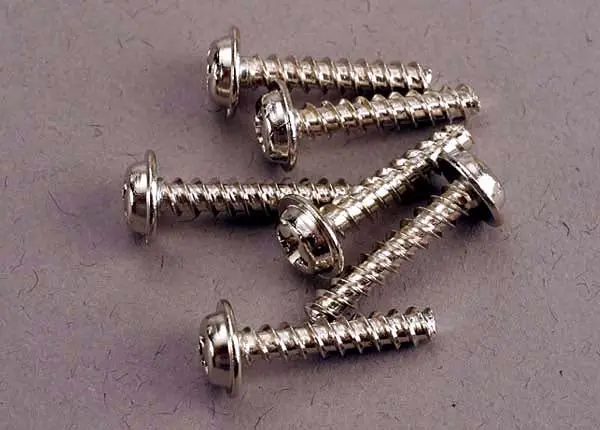Traxxas 3288 - Screws, 3X15mm Washerhead Self-Tapping (6) 1