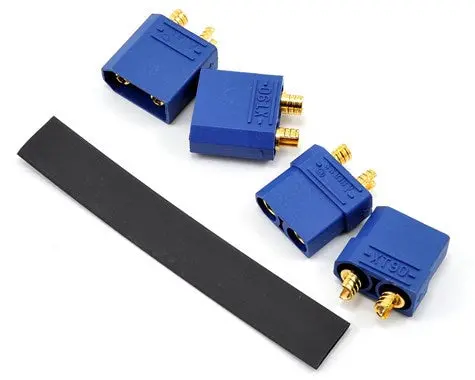 Protek Rc Ptk-5039 4.5Mm "Trucurrent" Xt90 Polarized Connectors (2 Male/2 Female) 1