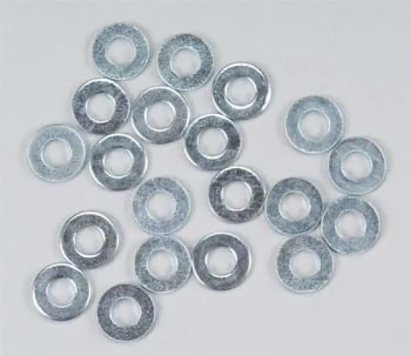 Custom Works 5212 3Mm #4 Flat Washer (20) 1