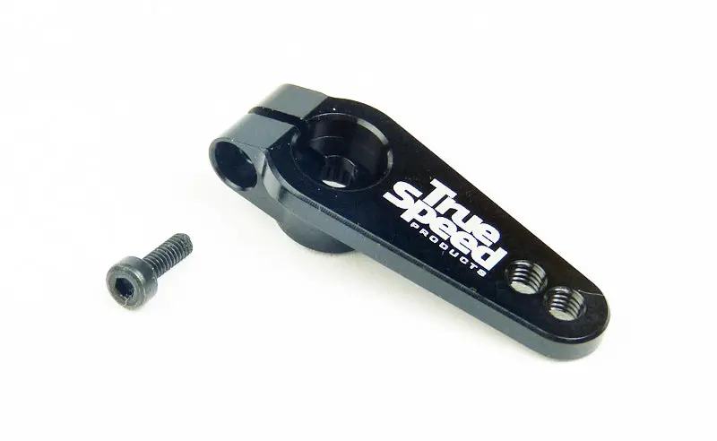 Custom Works Truespeed Black Aluminum Servo Horn (Std) 5245 1