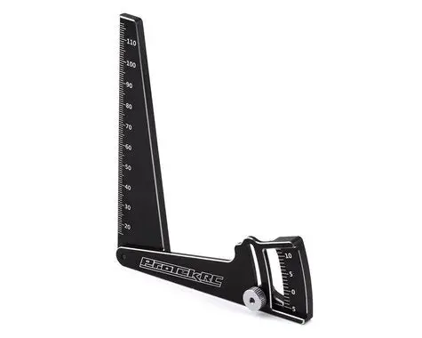 Protek Rc Ptk-7613 117Mm Aluminum Camber Gauge (Tall) 1
