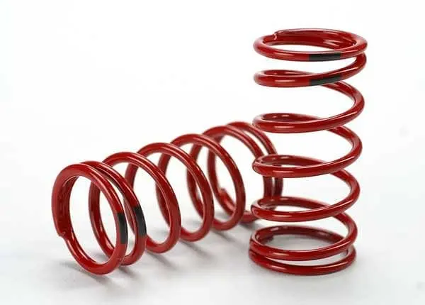 Traxxas 5441 - Spring, Shock (Red) (Gtr) (4.4 Rate Black) (1 Pair) 1