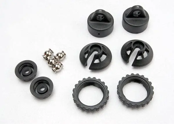Traxxas 5465 - Caps And Spring Retainers, Gtr Shock 1