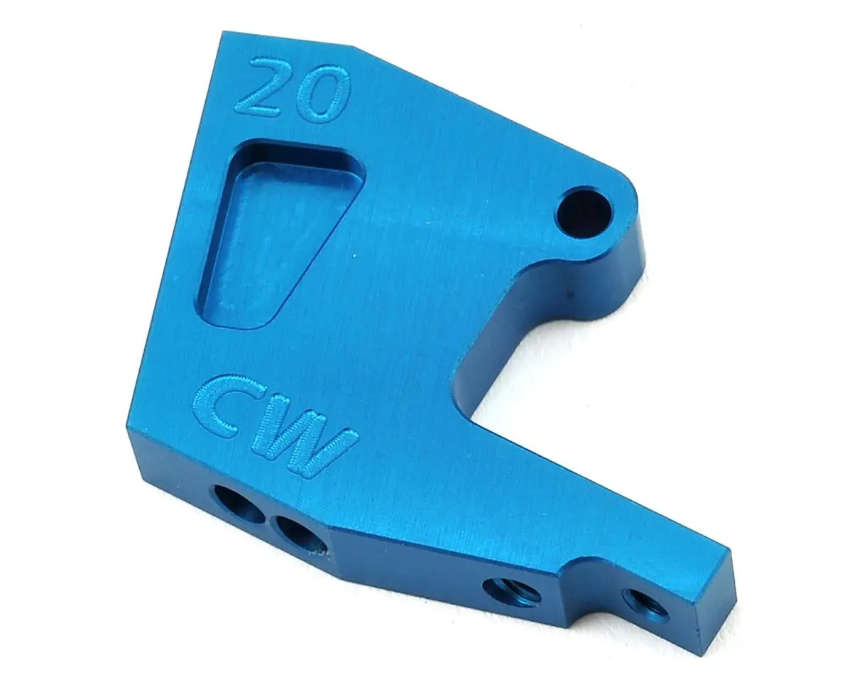 Custom Works 2408 20 Deg Front Suspension Mount 3Mm Threads (1) 1