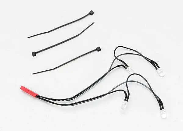 Traxxas 5689 - Led Lights, Front Harness (4 Clear Lights), Summit 1