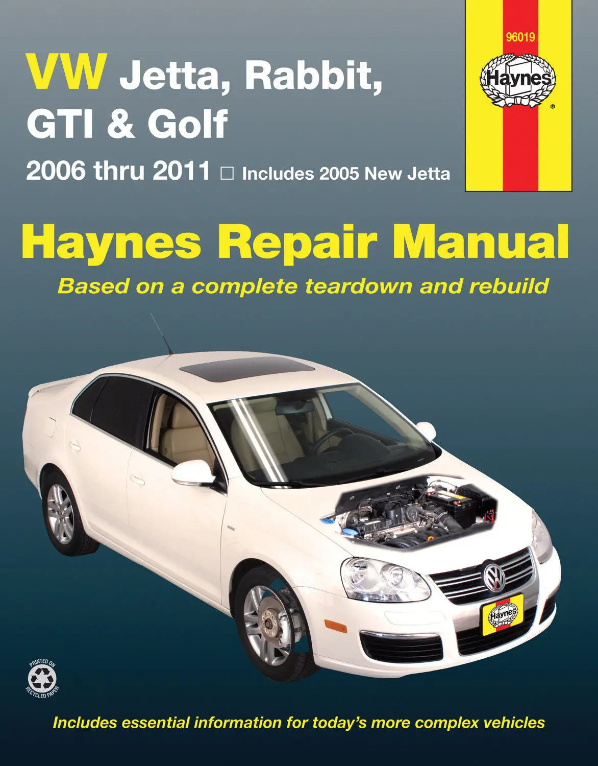 Haynes Repair Manual - Vw Mkv Golf/Jetta 1