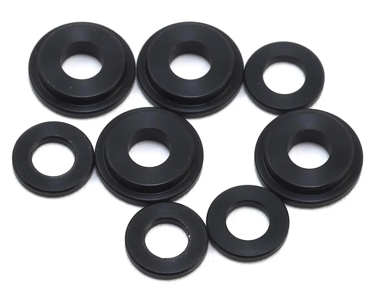 Tekno Tkr6708 Shock Cartridge Guide Set (Cnc, Delrin, 8Pcs, Eb410/Et410) 1